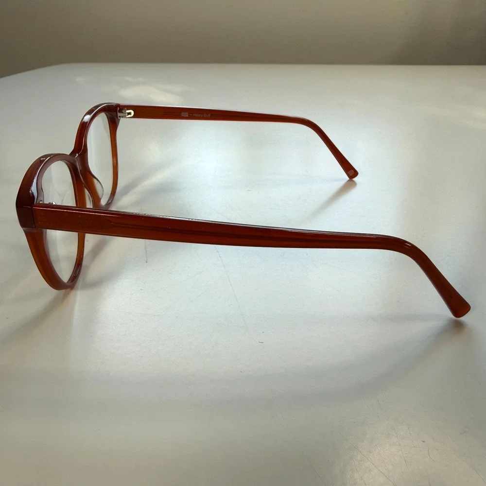 MUSE x Hilary Duff Betty Cat-Eye Eyeglasses Frames Only Womens‎ Brick 52-14-140
